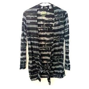 Soft tie front cardigan